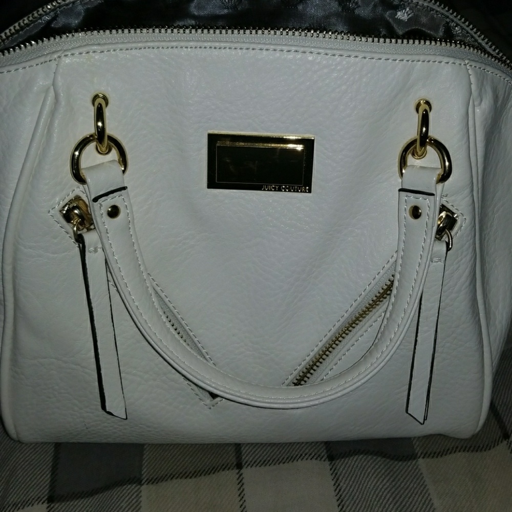 Juicy couture white cross body bag